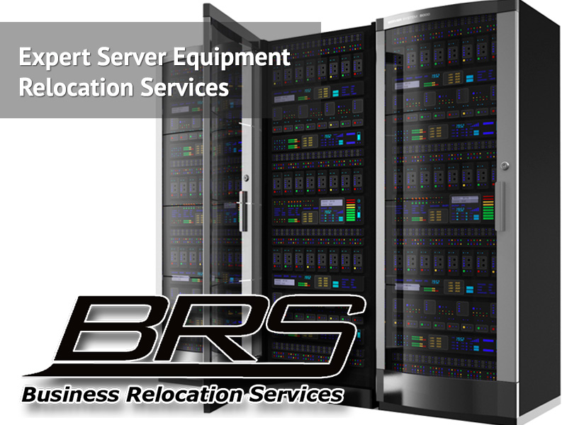Server moving relocation services BRS